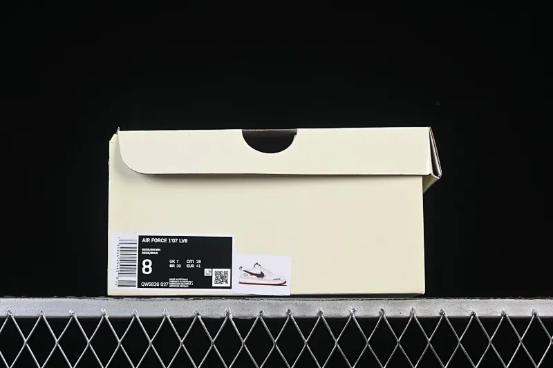 All categories Nk Air Force 1 Air Force series Nk Air Force 1 Low Air Force low-top Nike Air Force 1'07 Low joint love rice black raw rubber Air Force 1 low-top casual sneakers QW5836-027